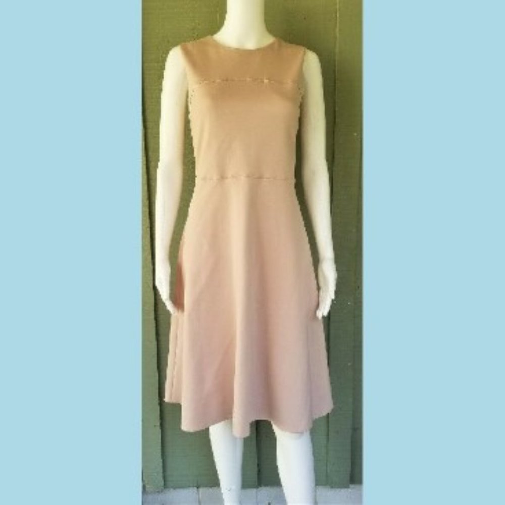 CREMIEUX Blush Pink Stretch Dress M